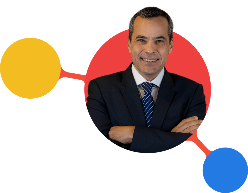 Fernando Cuenin, retrato con nodos del evento